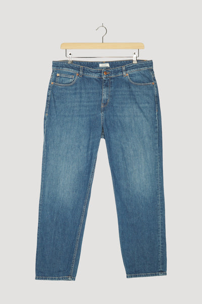 Secondhand Coreva™ Jeans Bea High Rise Straight Cropped aus Bio-Denim