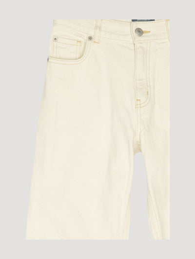 Secondhand Jeans ungefärbt aus Bio-Baumwolle mit Hanf