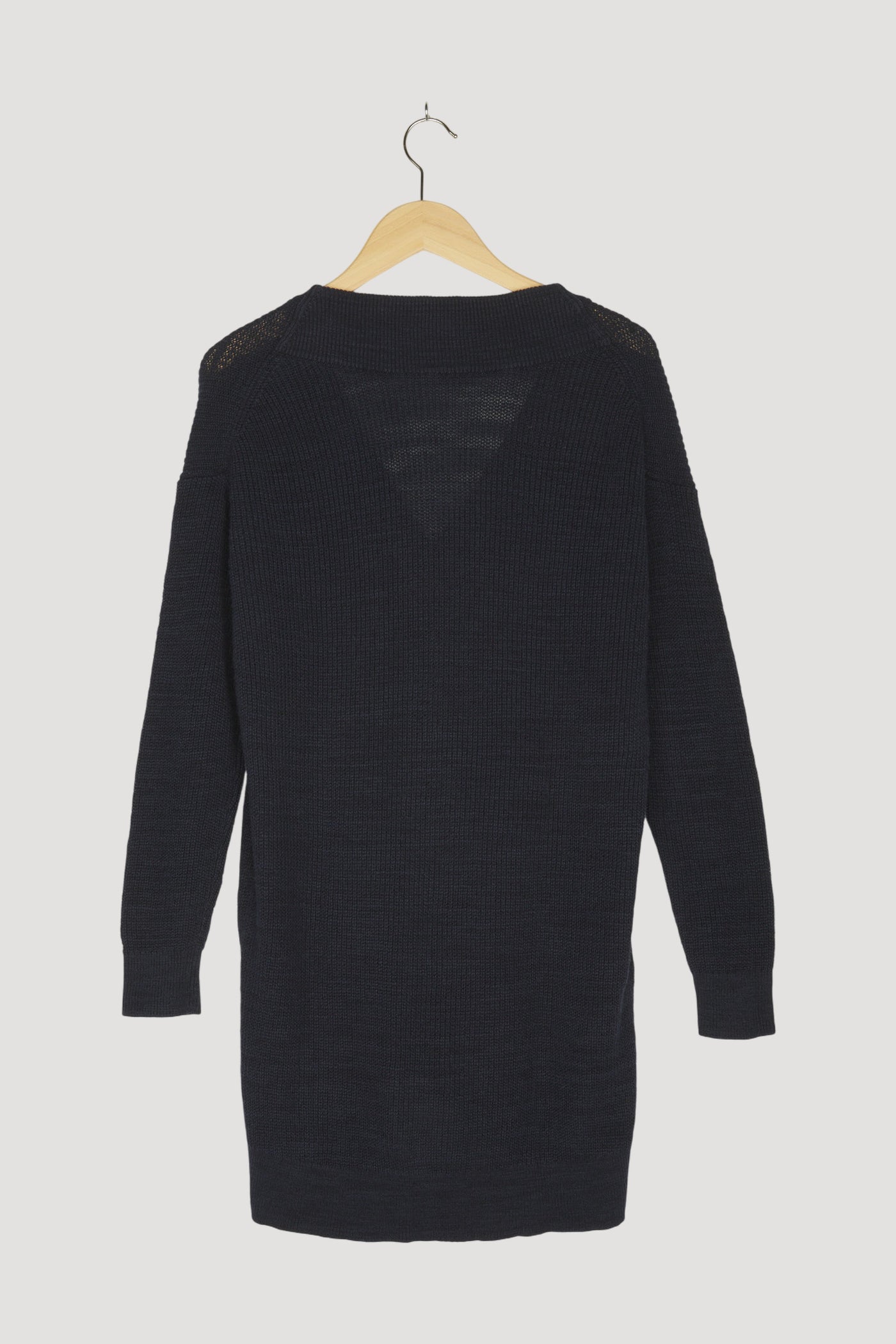 Secondhand Strickjacke aus Leinen mit Bio-Baumwolle