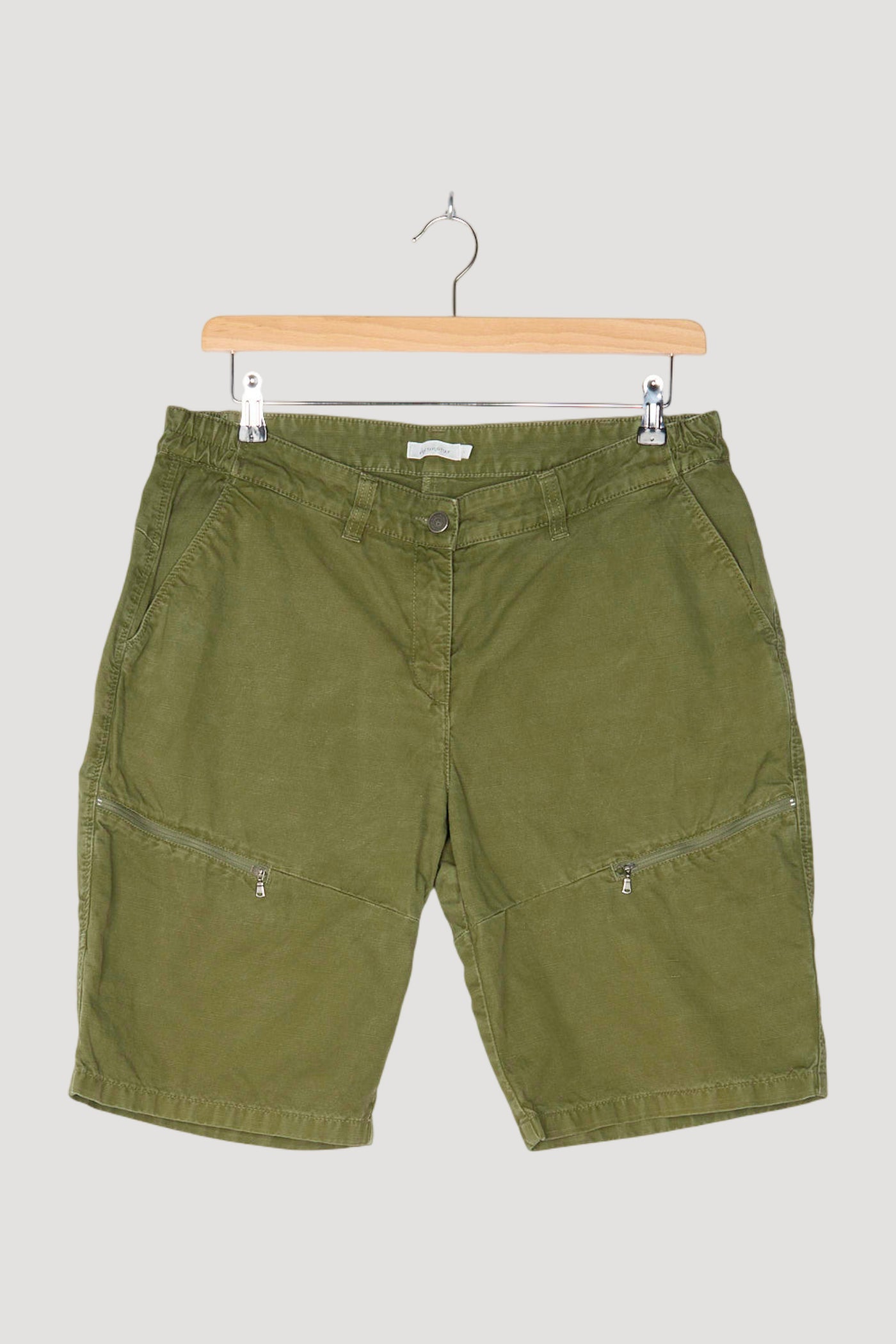 Secondhand Cargo-Bermudas aus Bio-Baumwolle mit Hanf