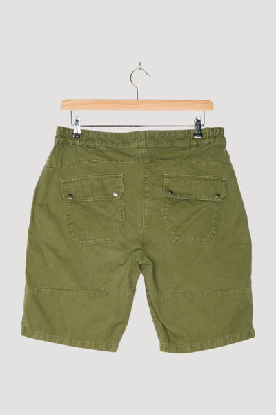 Secondhand Cargo-Bermudas aus Bio-Baumwolle mit Hanf