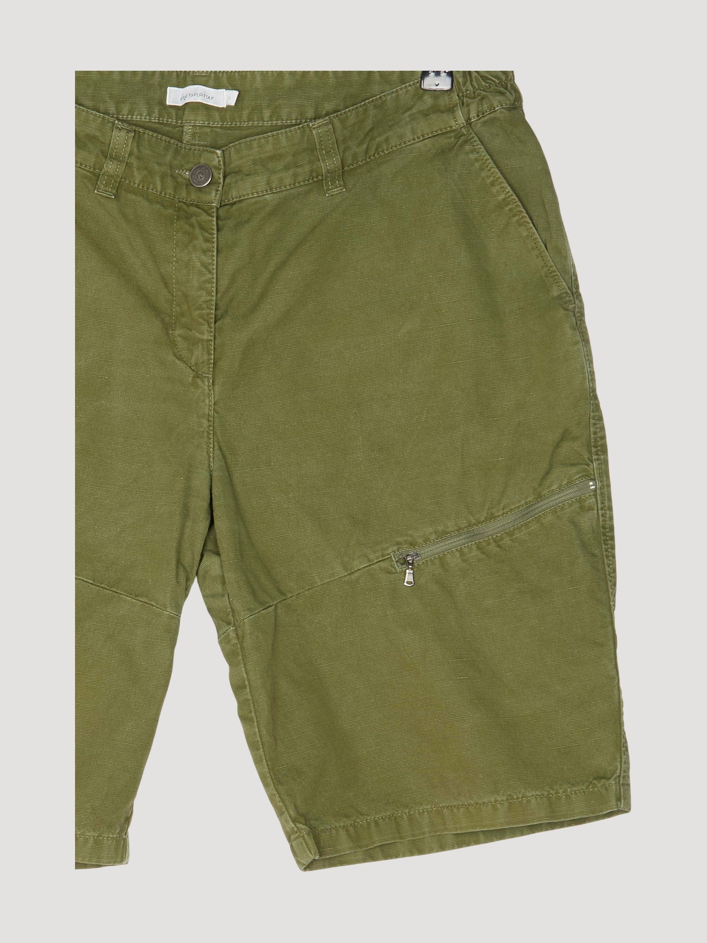 Secondhand Cargo-Bermudas aus Bio-Baumwolle mit Hanf