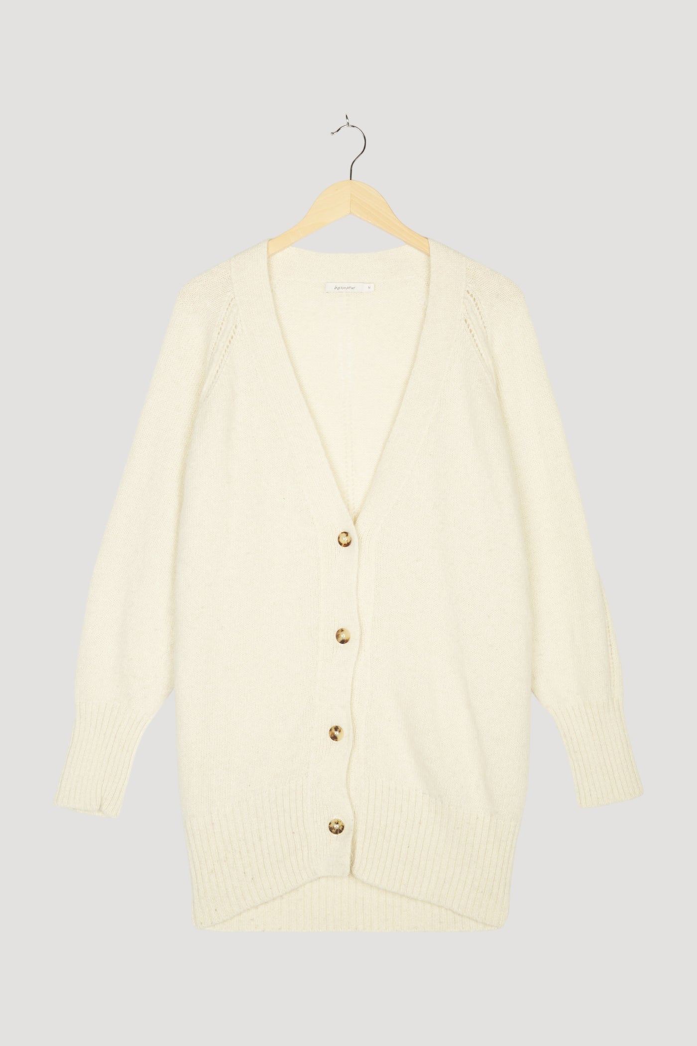 Secondhand Damen Strickjacke aus reinem Baby-Alpaka