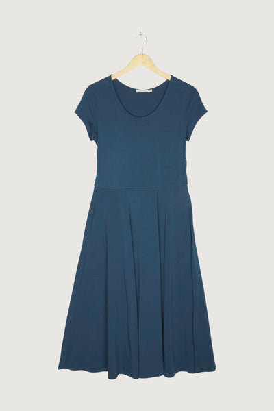 Secondhand Jersey-Kleid aus reiner Bio-Pima-Baumwolle