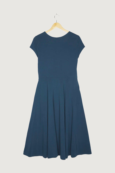 Secondhand Jersey-Kleid aus reiner Bio-Pima-Baumwolle