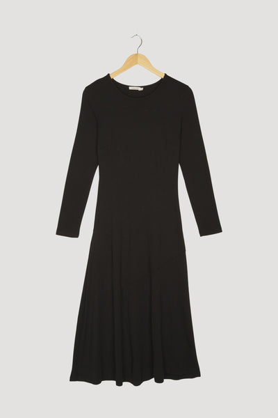 Secondhand Jersey-Kleid aus Bio-Baumwolle und Modal