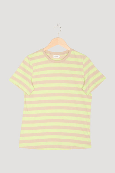 Secondhand Shirt Streifen Regular aus Bio-Baumwolle