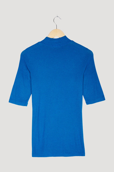 Secondhand Halbarm-Shirt aus Tencel™ Modal mit Schurwolle