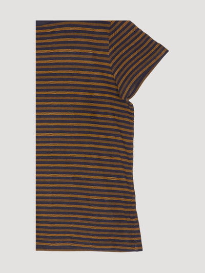 Secondhand Herren Streifen-Shirt aus reiner Bio-Baumwolle