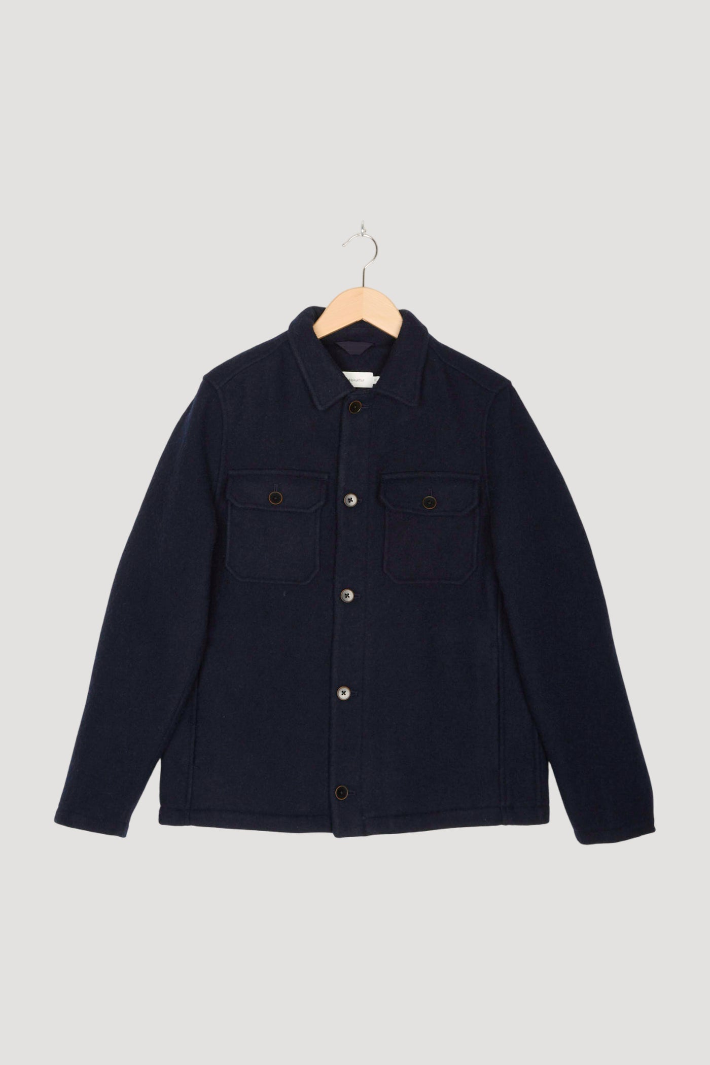 Secondhand Rhön-Hemdjacke Regular aus reiner Rhönschafwolle
