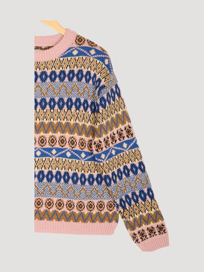 Secondhand Pullover Relaxed aus Bio-Baumwolle mit Schurwolle