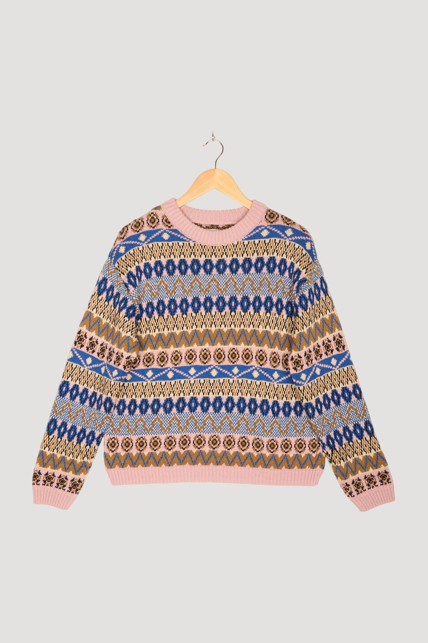 Secondhand Pullover Relaxed aus Bio-Baumwolle mit Schurwolle