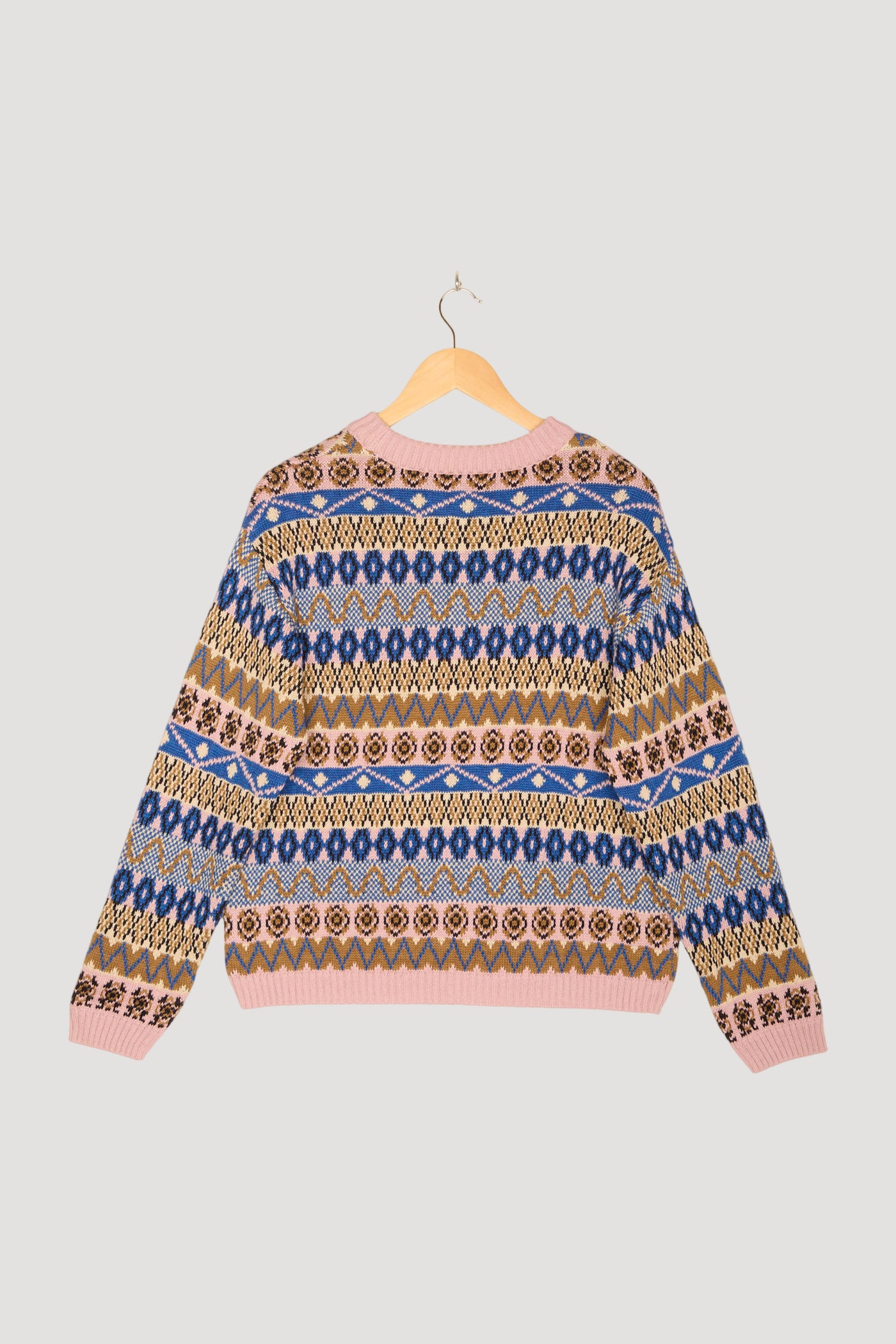 Secondhand Pullover Relaxed aus Bio-Baumwolle mit Schurwolle