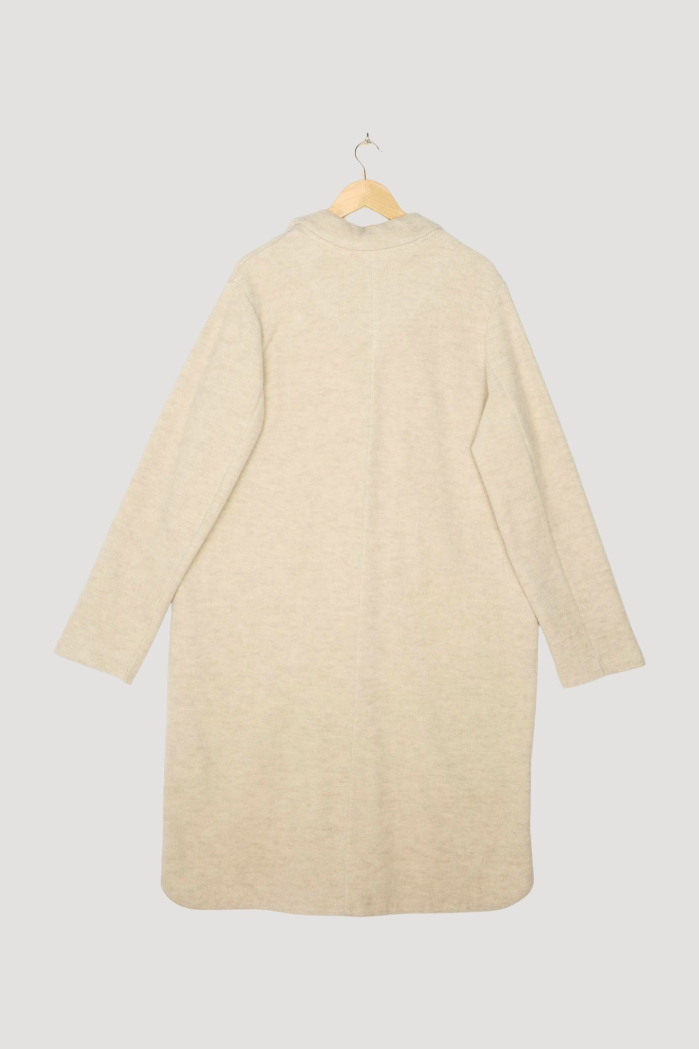Secondhand Wollfleece Mantel Regular aus Bio-Merinowolle mit Bio-Baumwolle