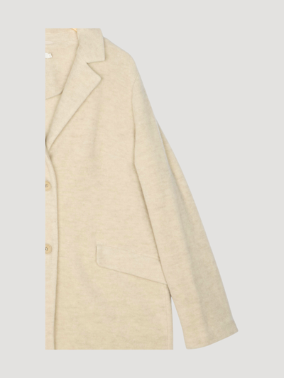 Secondhand Wollfleece Mantel Regular aus Bio-Merinowolle mit Bio-Baumwolle