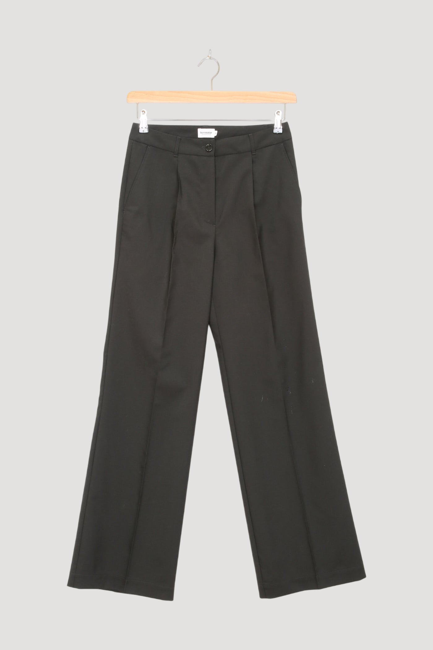 Secondhand Hose Wide Leg Regular aus reiner Bio-Merinowolle