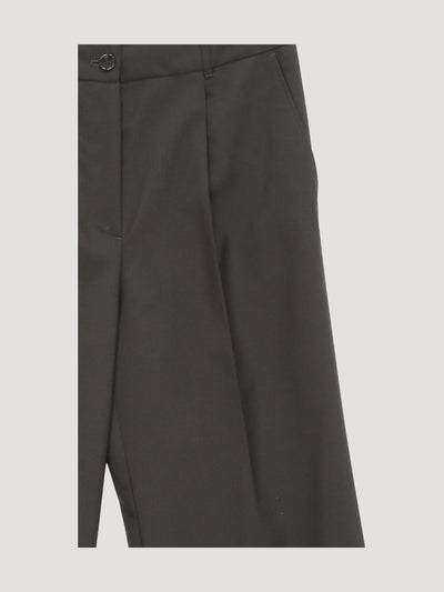 Secondhand Hose Wide Leg Regular aus reiner Bio-Merinowolle