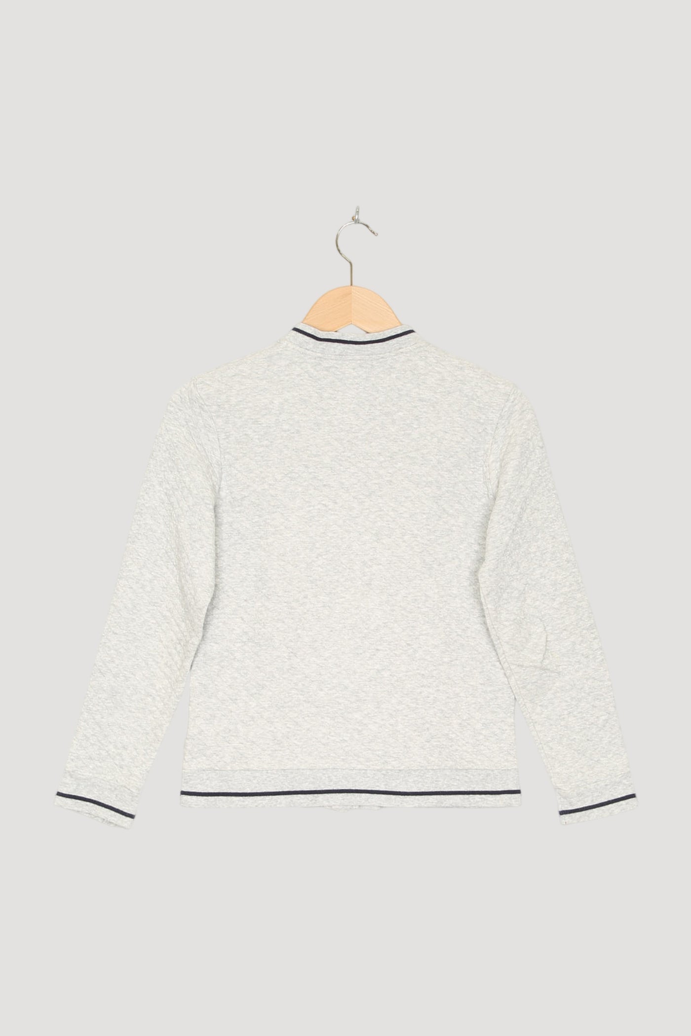 Secondhand Sweatblouson aus reiner Bio-Baumwolle