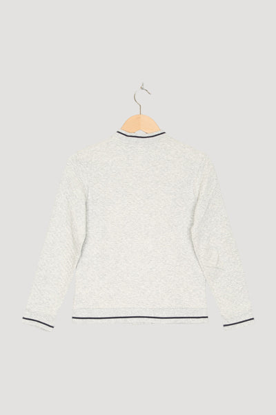 Secondhand Sweatblouson aus reiner Bio-Baumwolle