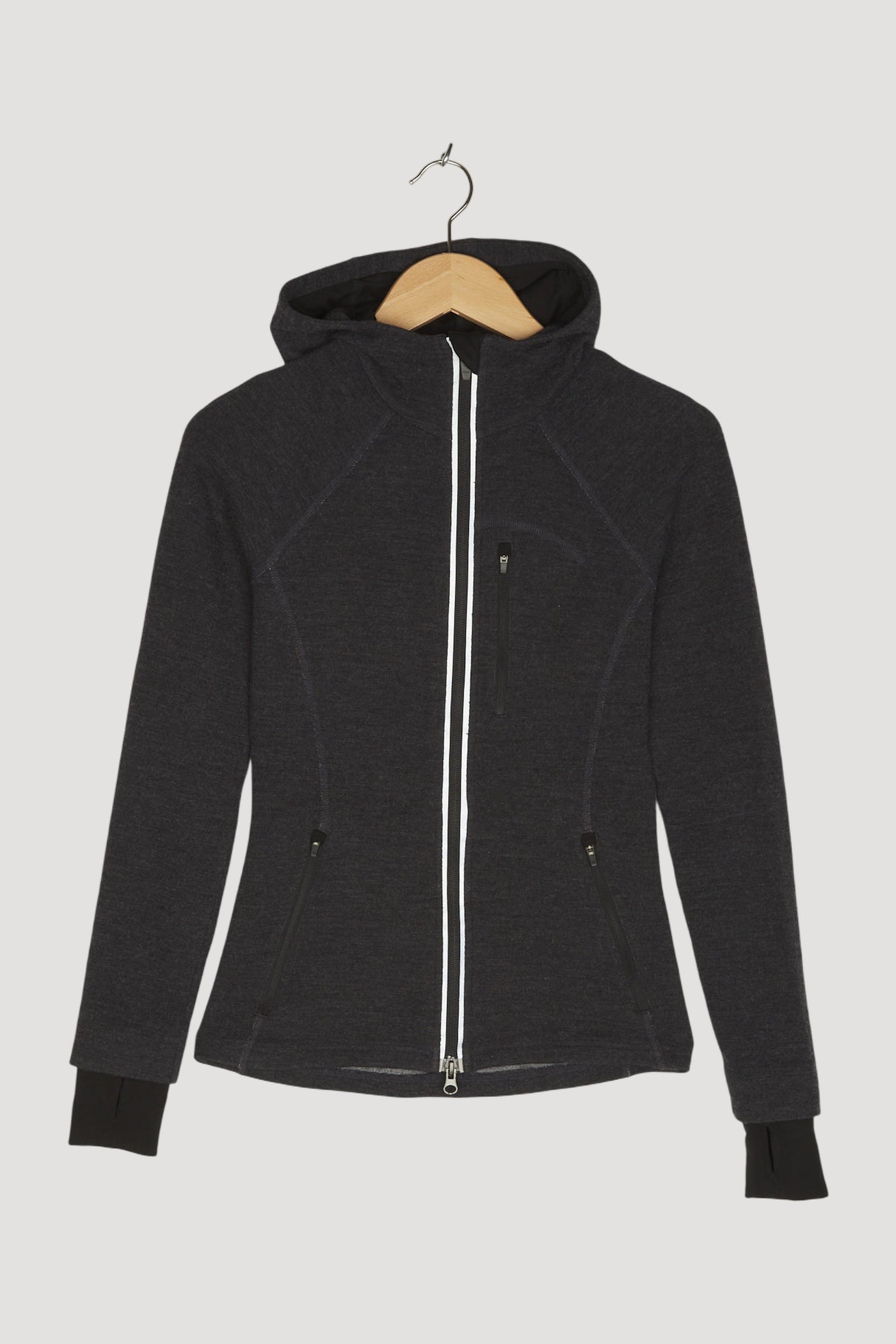 Secondhand Funktionsjacke aus Bio-Merinowolle mit Bio-Baumwolle