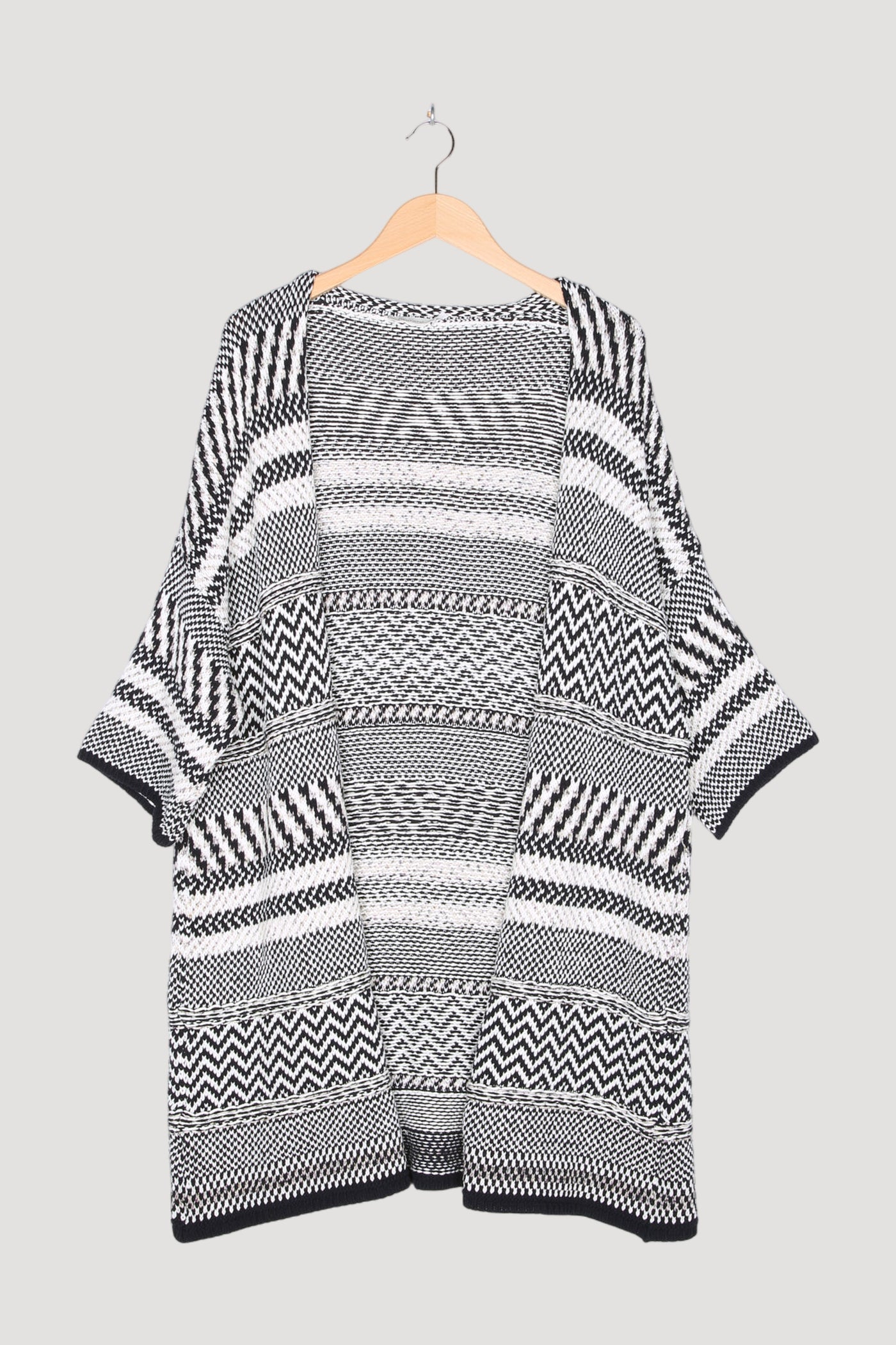 Secondhand Strickmantel aus reiner Bio-Baumwolle