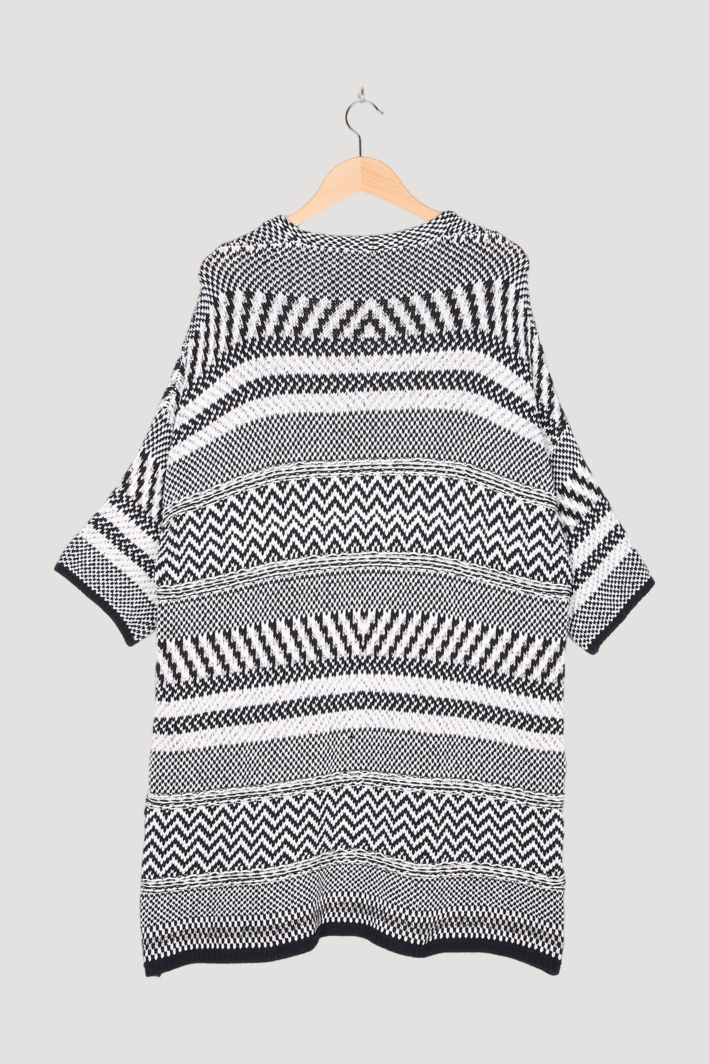 Secondhand Strickmantel aus reiner Bio-Baumwolle