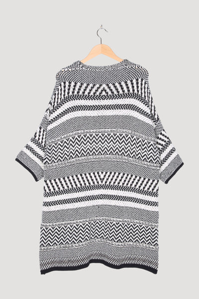 Secondhand Strickmantel aus reiner Bio-Baumwolle