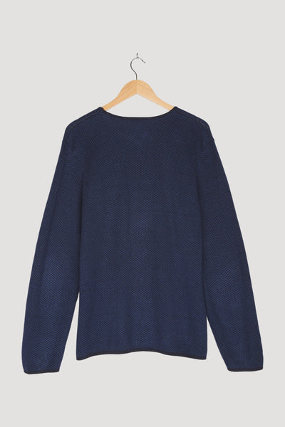 Secondhand Pullover aus Bio-Baumwolle und Leinen