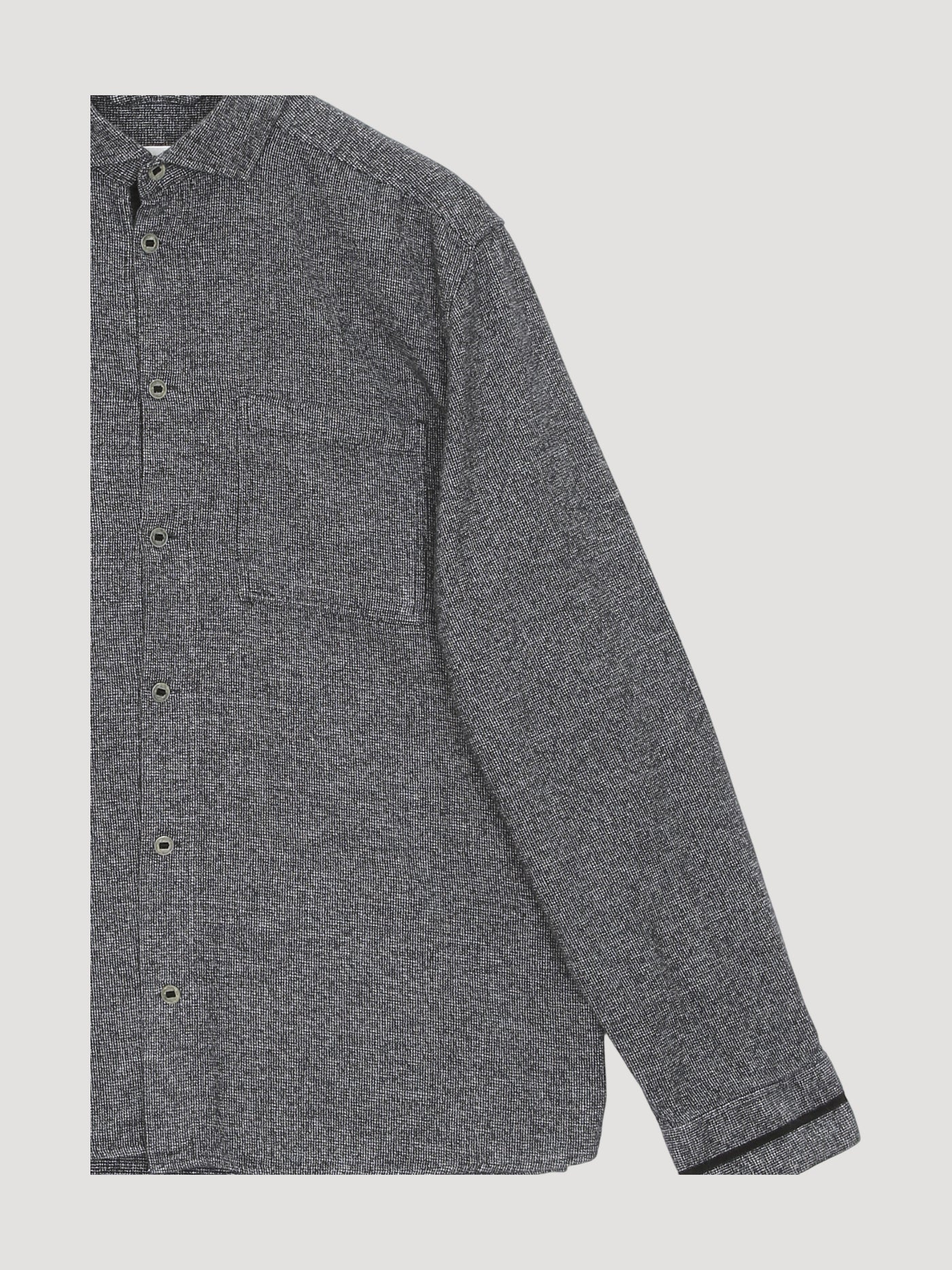 Secondhand Overshirt Loose Fit aus reiner Bio-Baumwolle