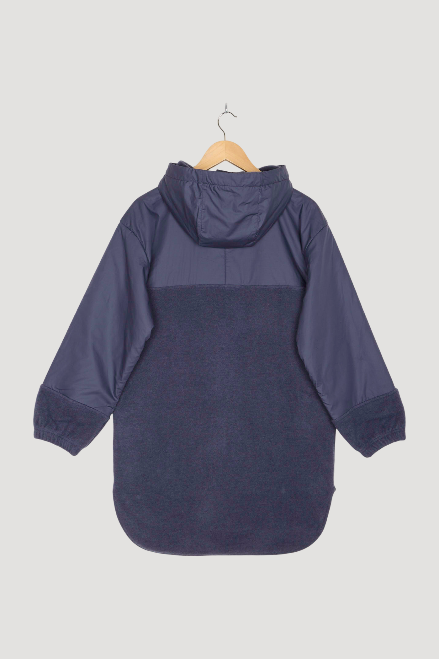 Secondhand Wollfleece Mantel Relaxed aus Bio-Merinowolle mit Bio-Baumwolle