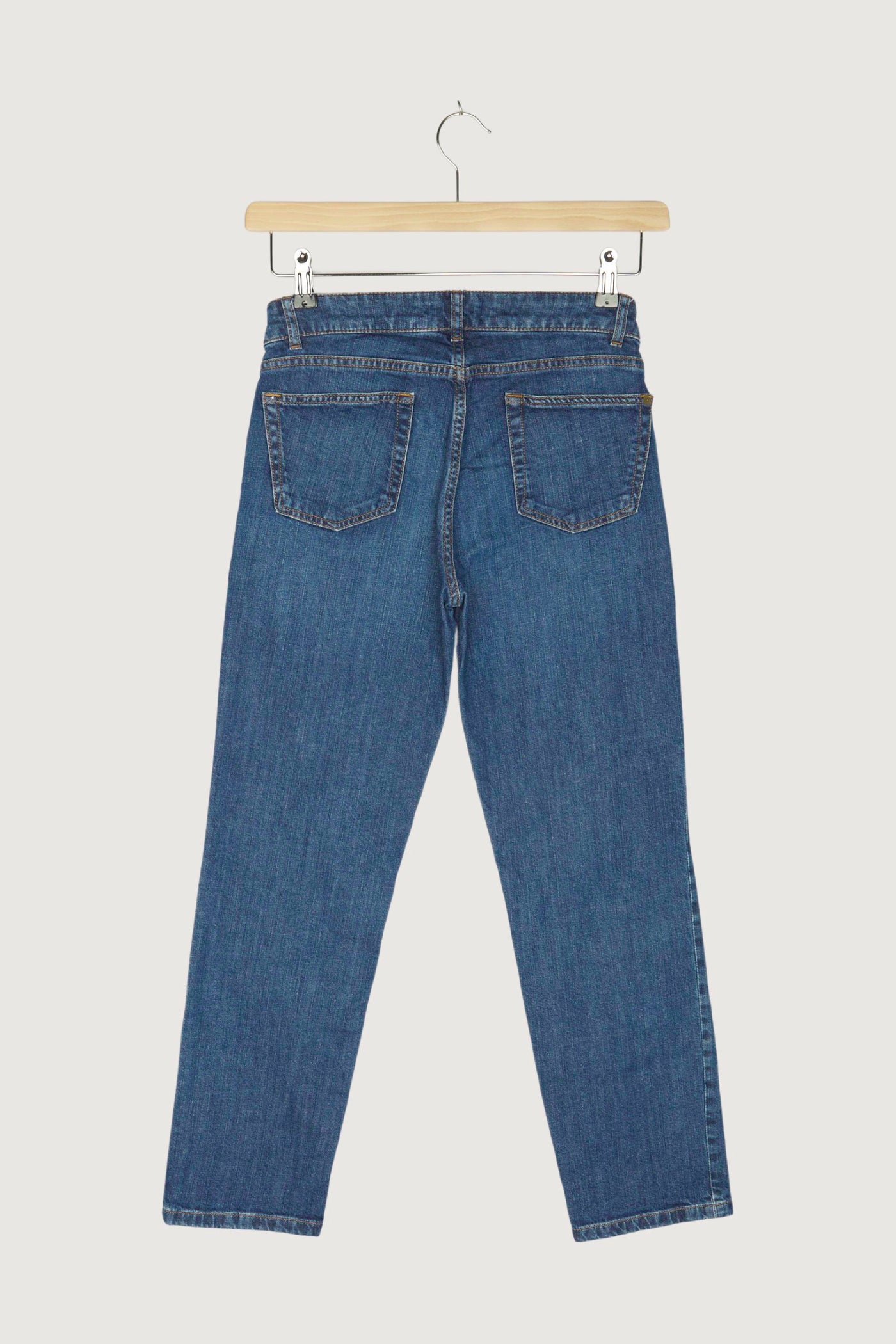 Secondhand Jeans Straight Fit Cropped