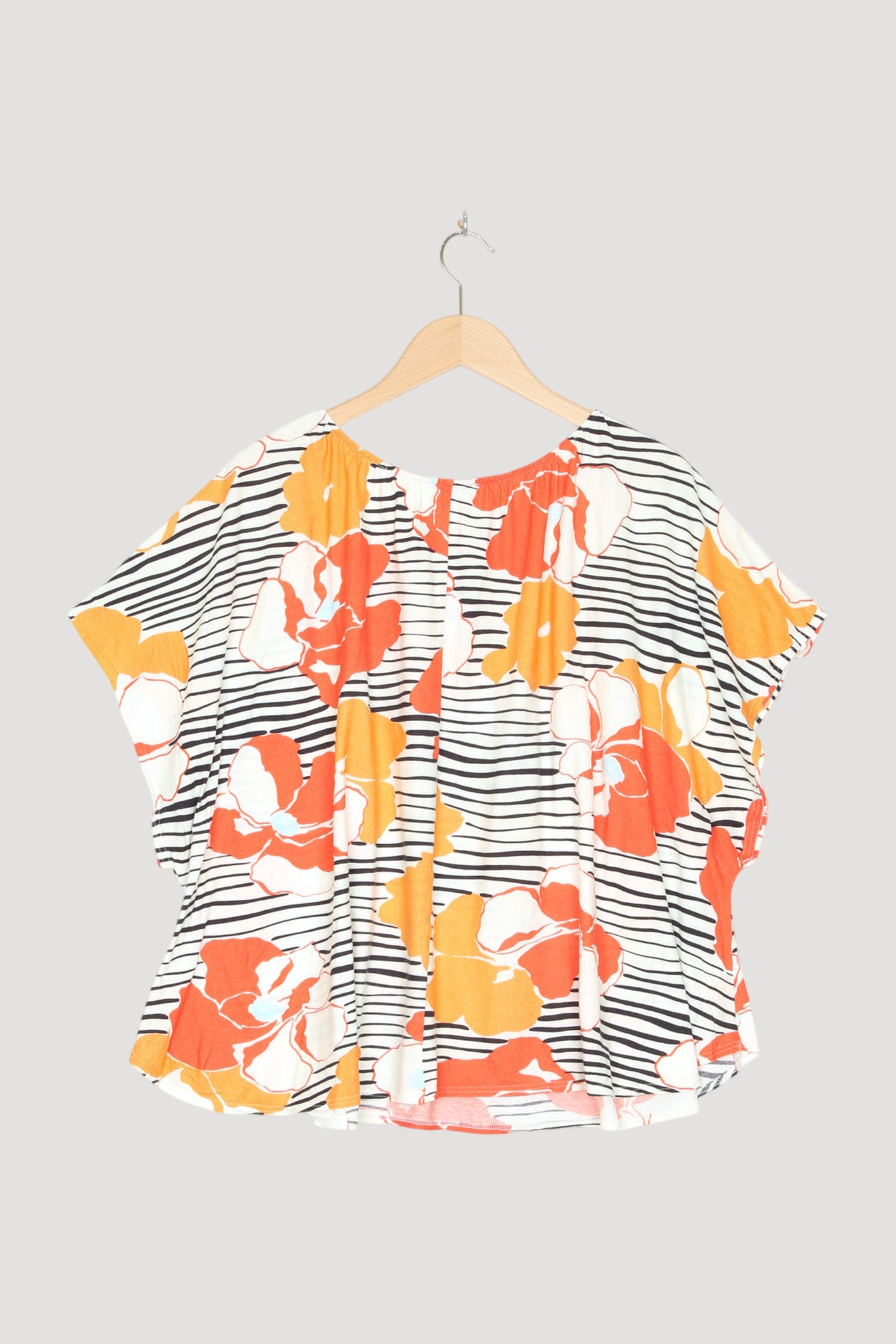 Secondhand Blusenshirt aus reiner Bio-Baumwolle