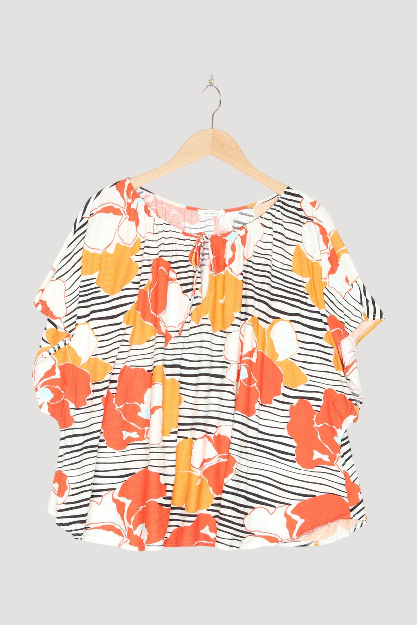 Secondhand Blusenshirt aus reiner Bio-Baumwolle