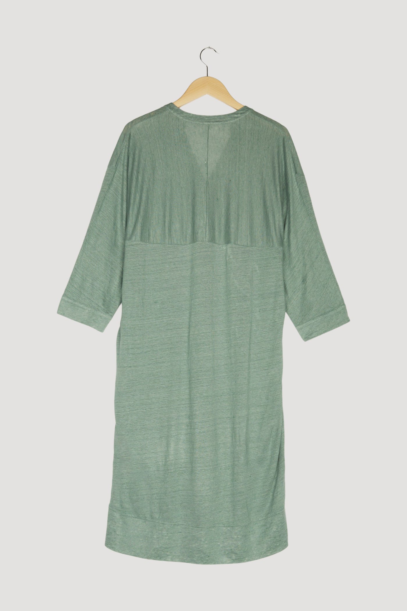 Secondhand Jersey-Kleid aus reinem Leinen