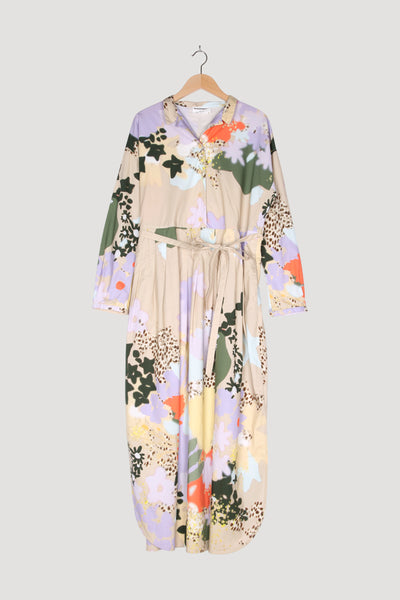 Secondhand COOP WUNDER Kleid Hemdbluse Maxi 