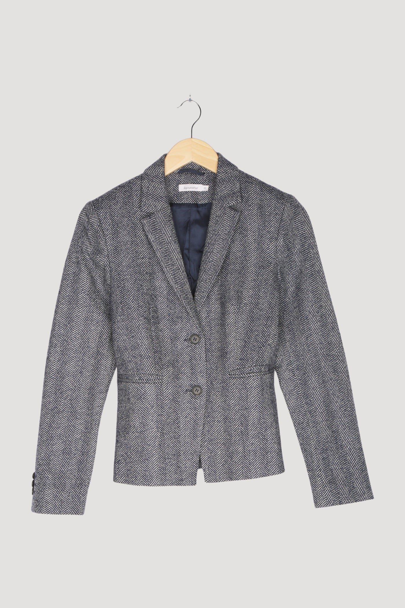 Secondhand Blazer aus reiner Schurwolle