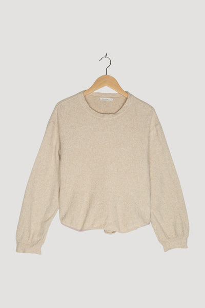 Secondhand Fleece Sweatshirt aus reiner Bio-Baumwolle