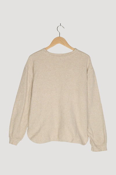 Secondhand Fleece Sweatshirt aus reiner Bio-Baumwolle