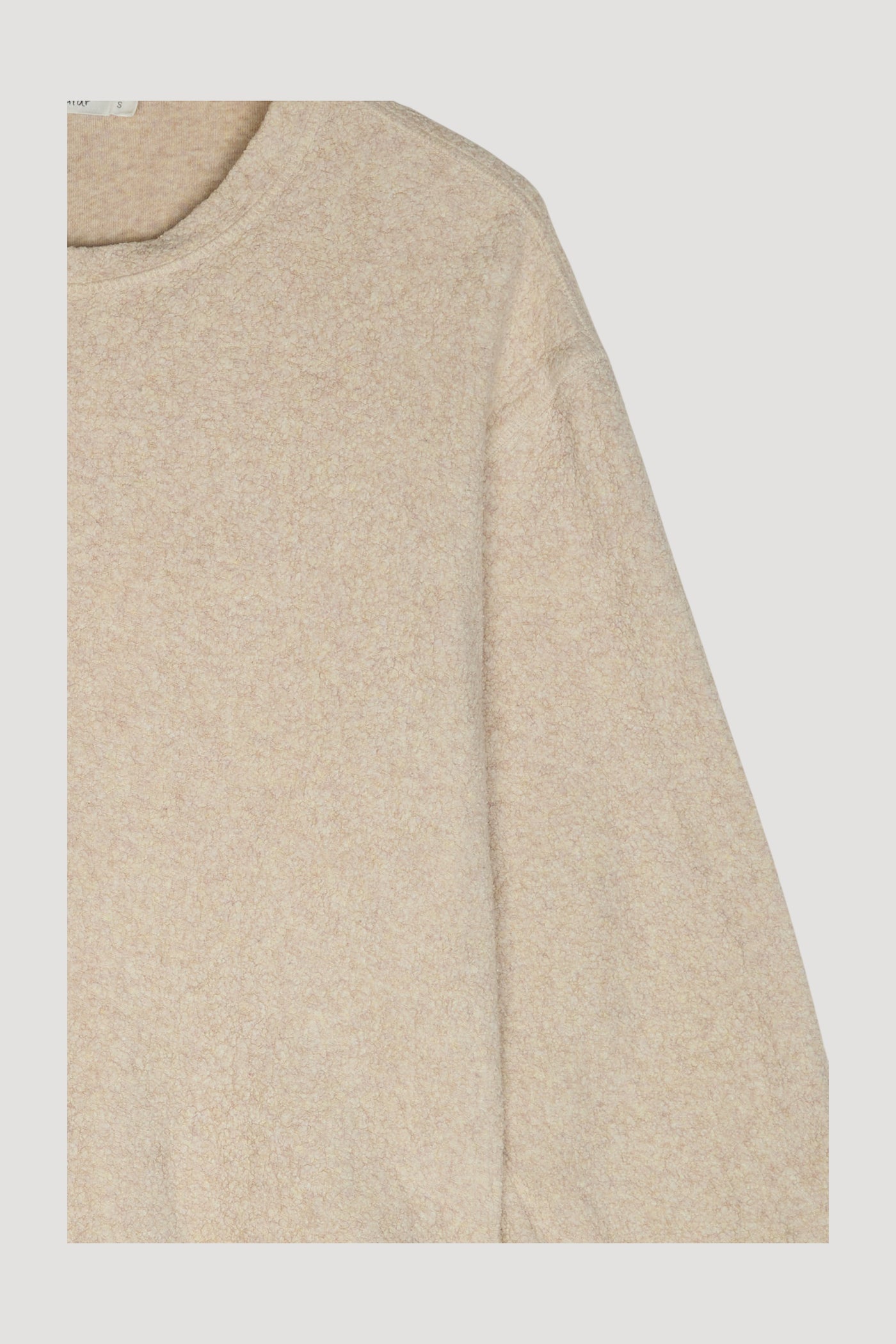 Secondhand Fleece Sweatshirt aus reiner Bio-Baumwolle