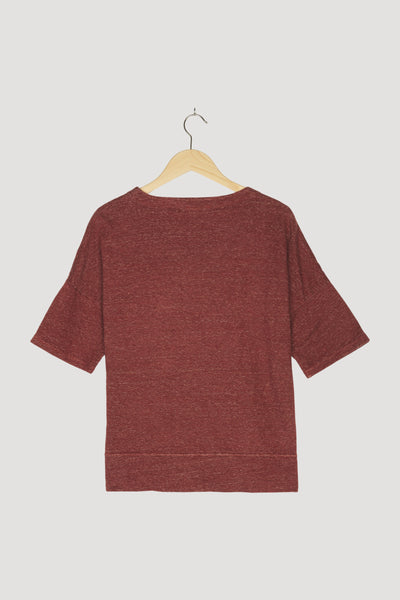Secondhand Bluse aus Leinen mit Baumwolle