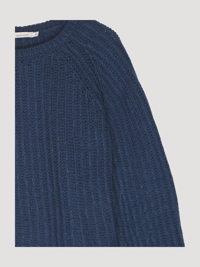 Secondhand Raglan-Pullover aus Bio-Baumwolle und Bio-Merinowolle