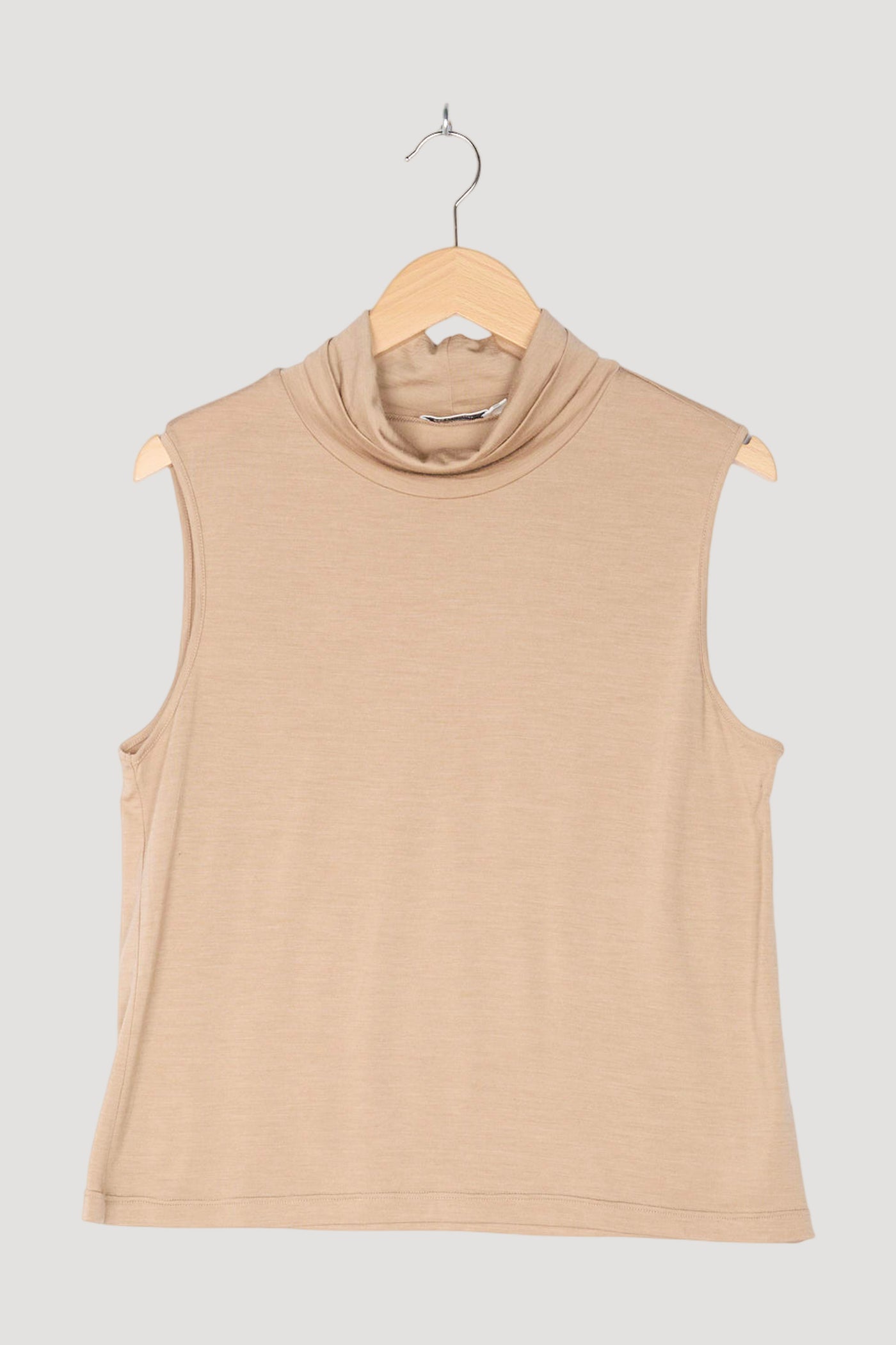 Secondhand Top aus Bio-Merinowolle mit Seide