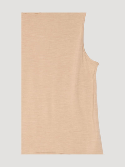 Secondhand Top aus Bio-Merinowolle mit Seide