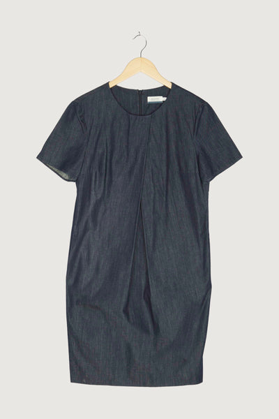 Secondhand Jeanskleid aus reiner Bio-Baumwolle