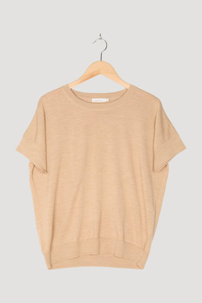 Secondhand Strickshirt aus reiner Bio-Merinowolle