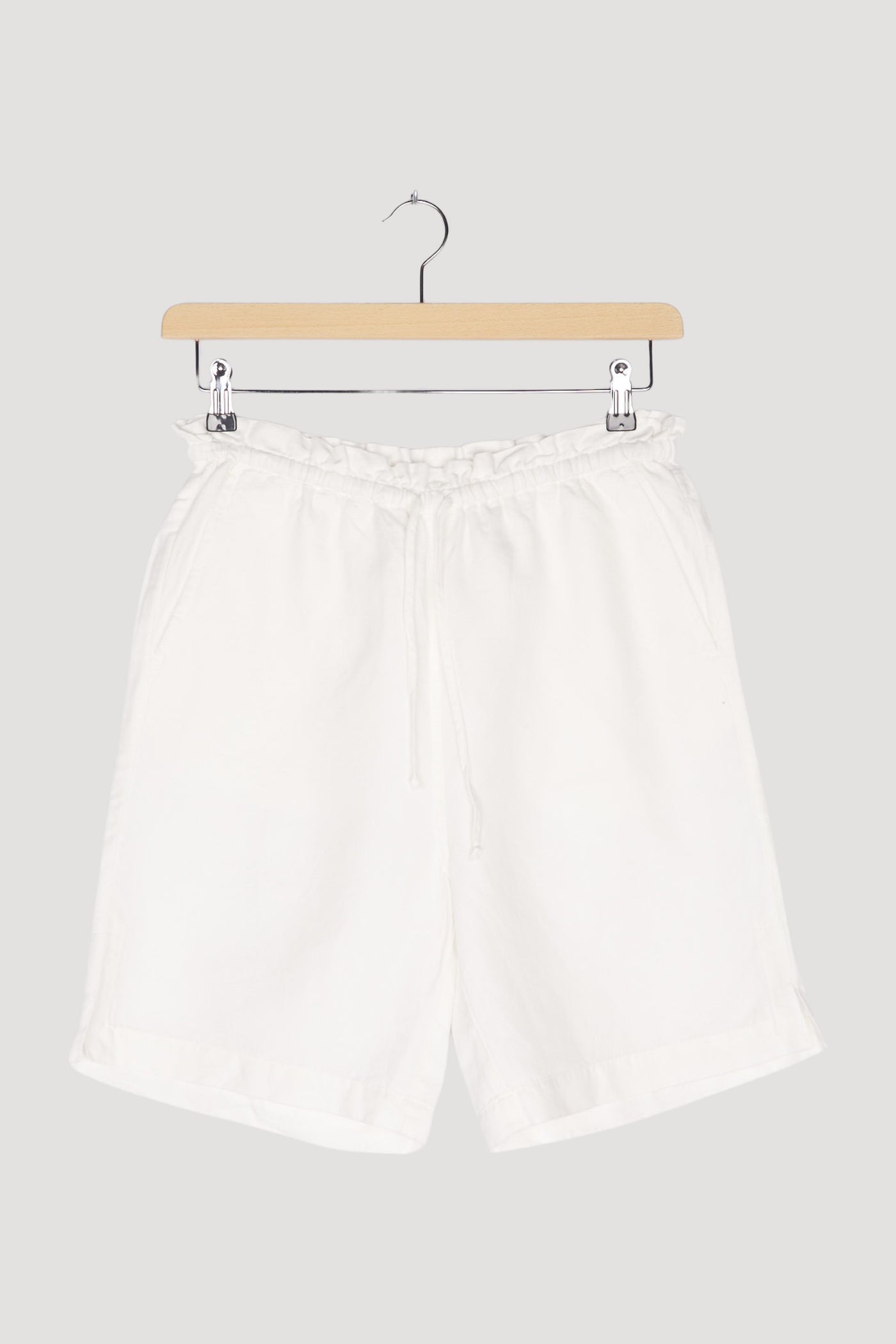 Secondhand Shorts aus Leinen mit Bio-Baumwolle