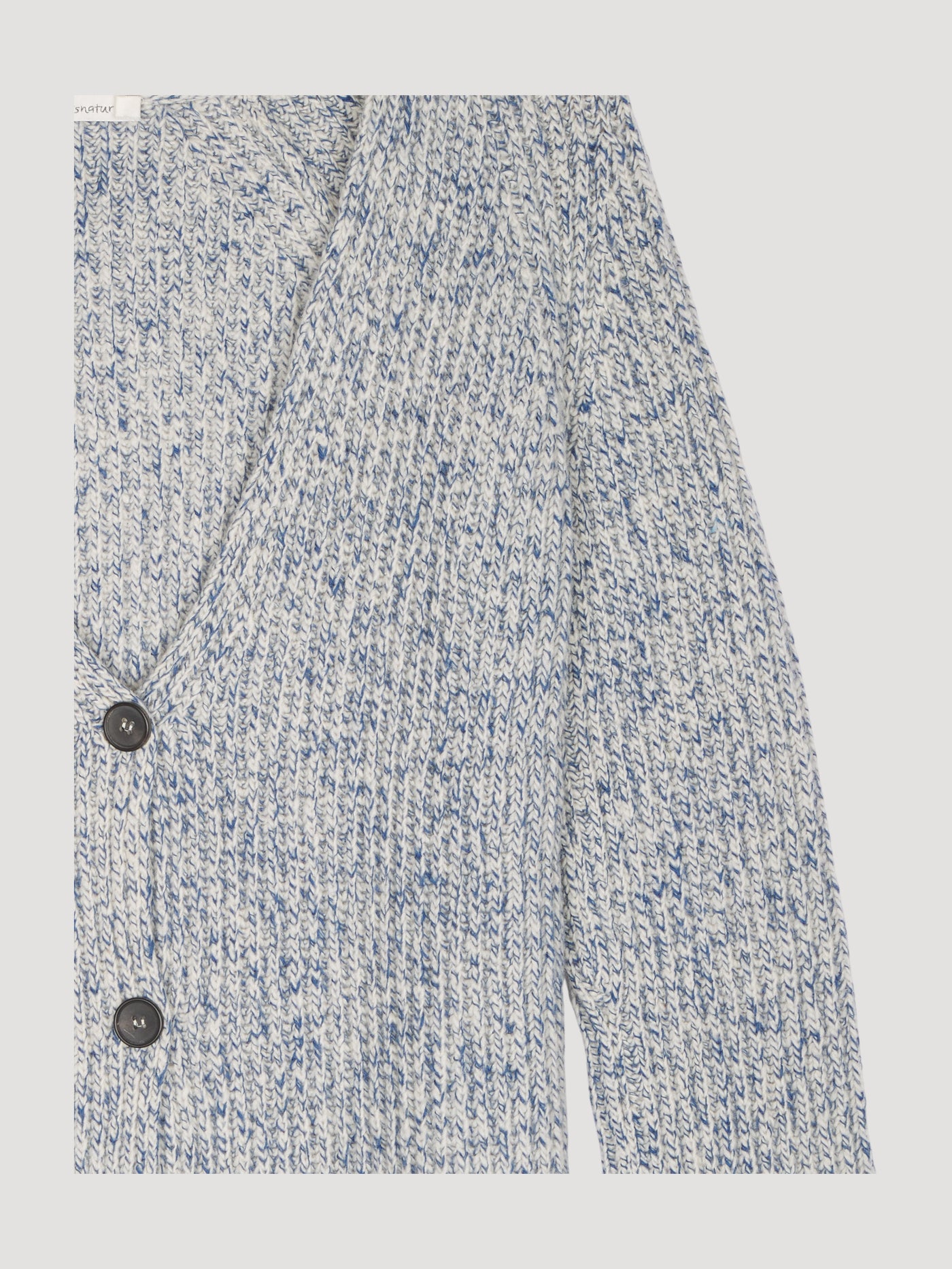 Secondhand Strickjacke aus Schurwolle mit Baumwolle