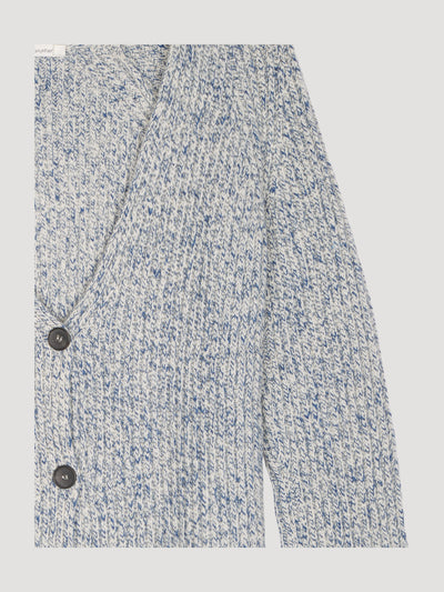 Secondhand Strickjacke aus Schurwolle mit Baumwolle