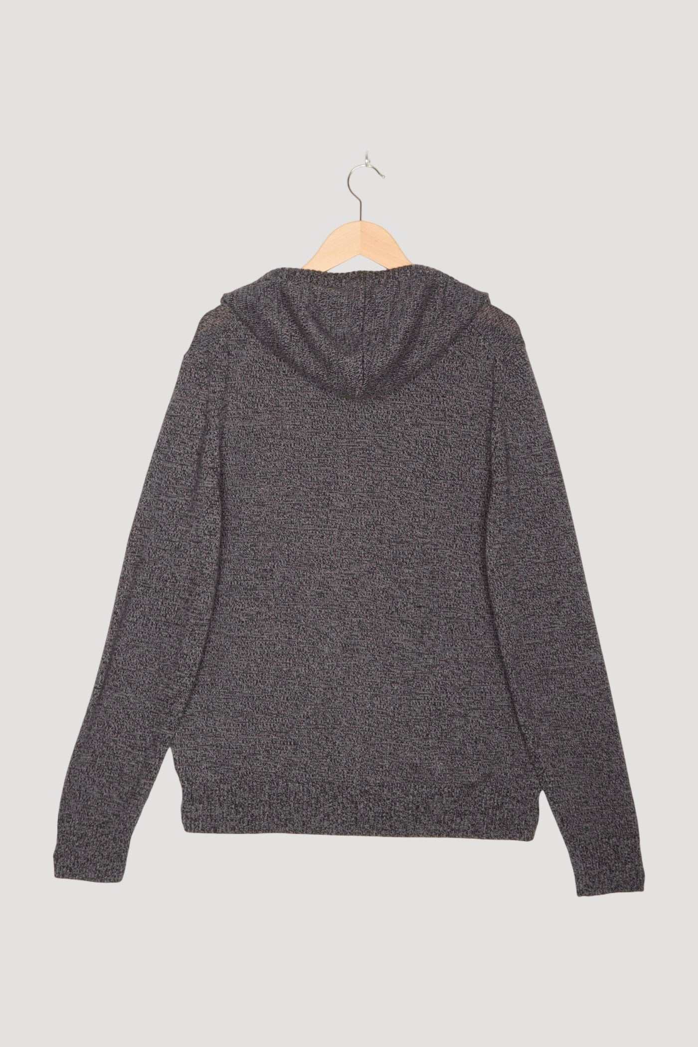 Secondhand Strickjacke Kapuze Regular aus reiner Bio-Baumwolle mit Bio-Merinowolle