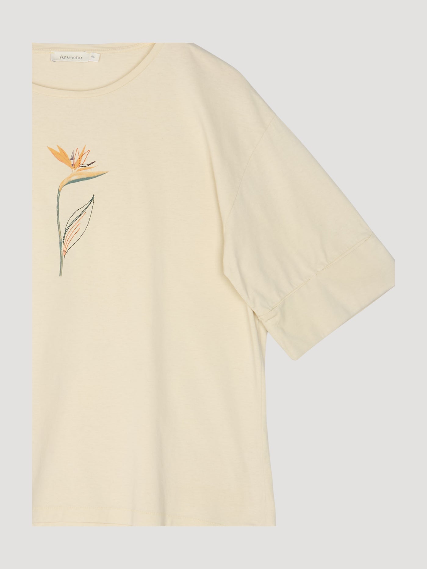 Secondhand Pflanzengefärbtes Shirt aus reiner Bio-Baumwolle